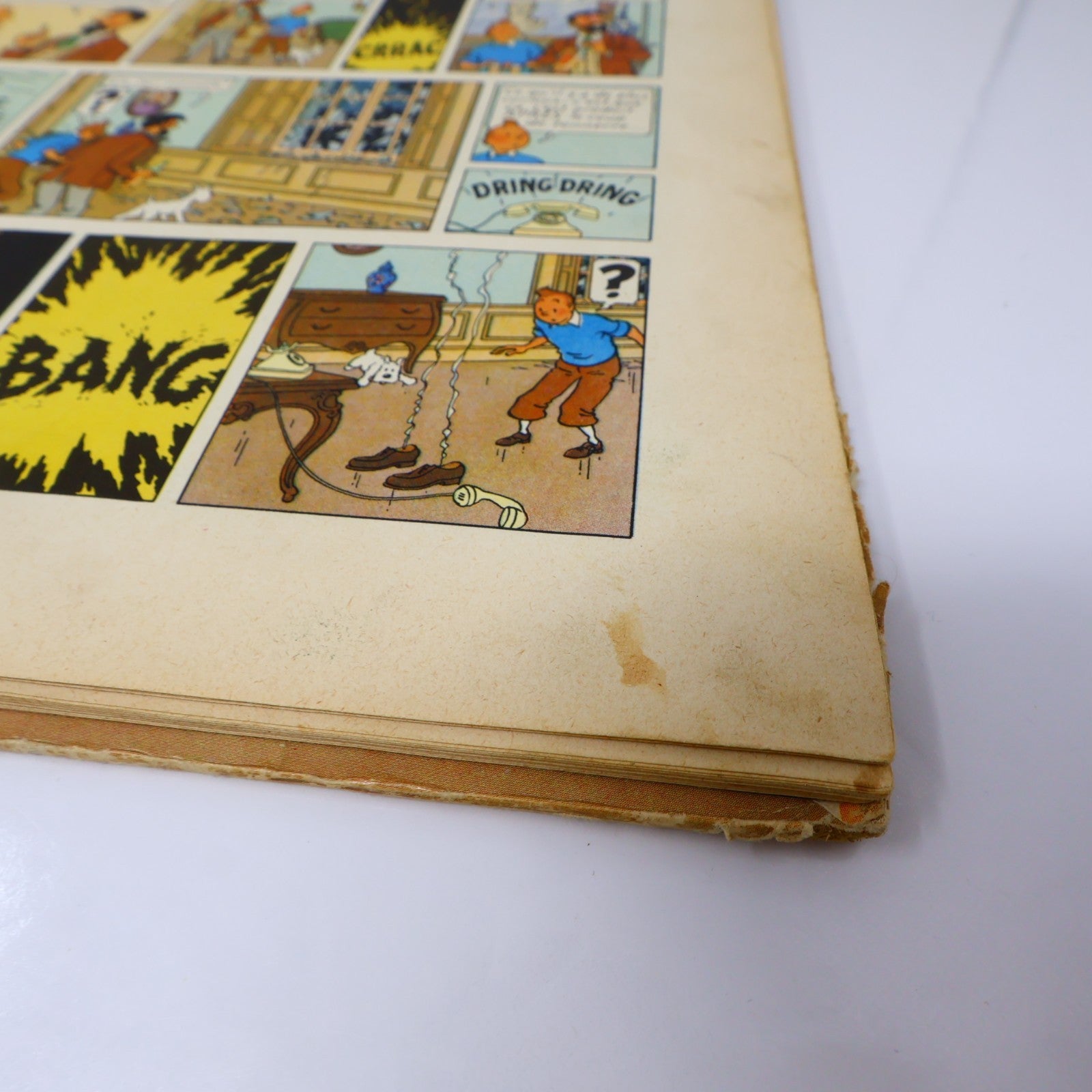 Tintin L'Affaire Tournesol Hergé Casterman 1956 HC B20 Belgique Français/French