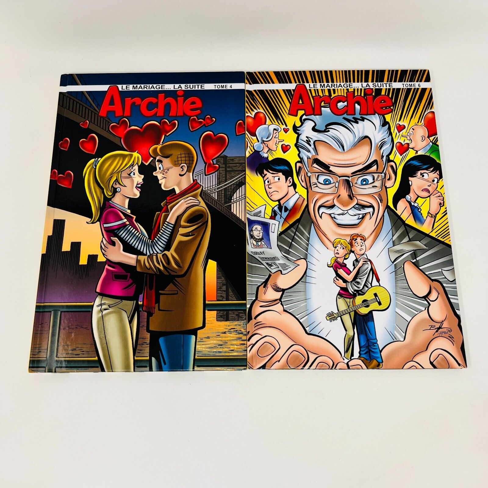 5x Le Mariage Archie Lot de Bandes Dessinées BD EH HC en Français Comics French
