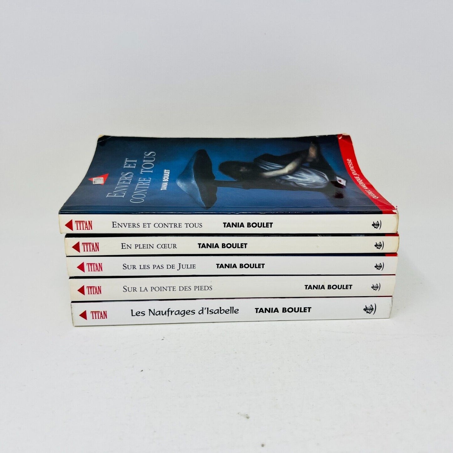 Lot Clara et Julie #1-4 Complète & Les Naufrages d'Isabelle Tania Boulet Titan