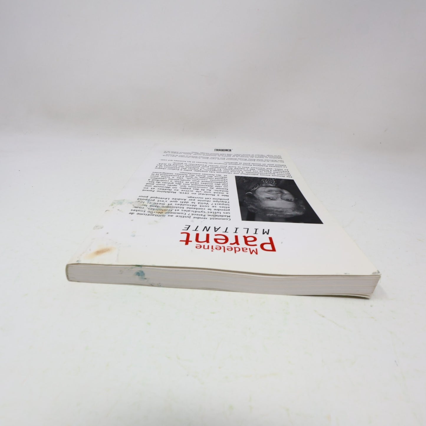Livre Signé Madeleine Parent Militante Andrée Lévesque 2003 Remue-ménage Société