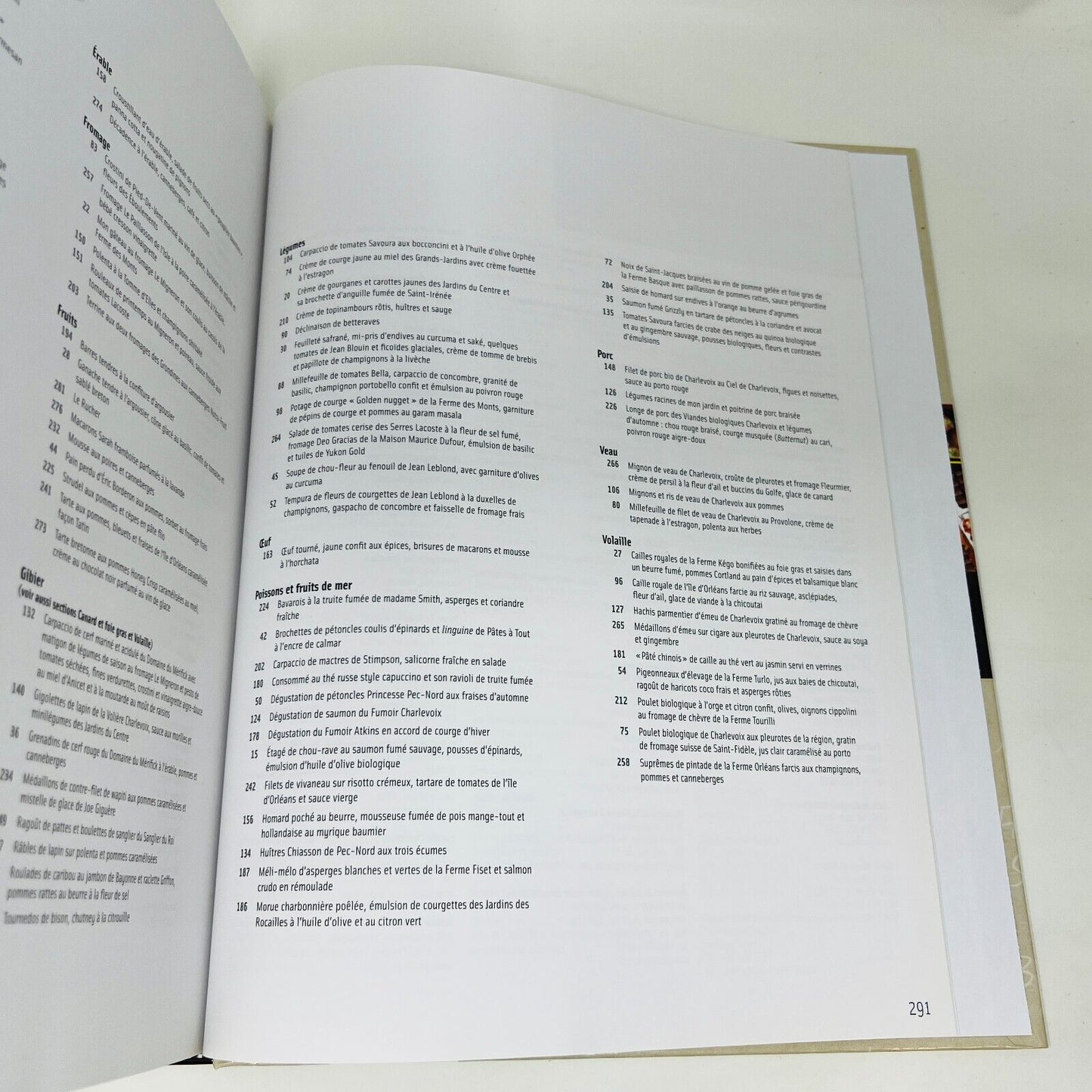 Québec Capitale Gastronomique de Portneuf à Charlevoix 90 Recettes Livre Cuisine