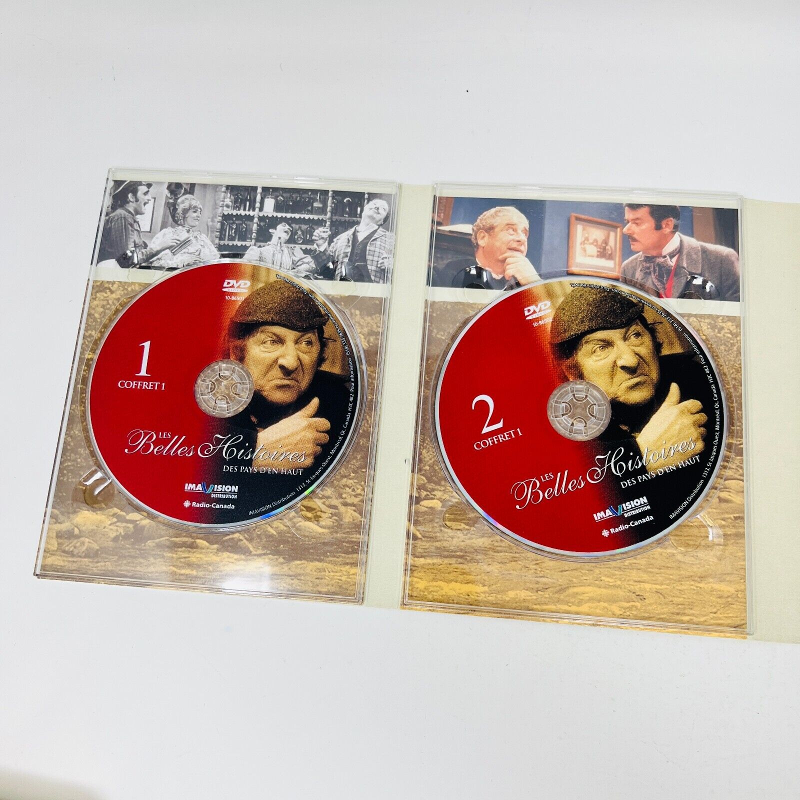 Les Belles Histoires des Pays d'en Haut Coffret 1 DVD Testé Séraphin Donalda
