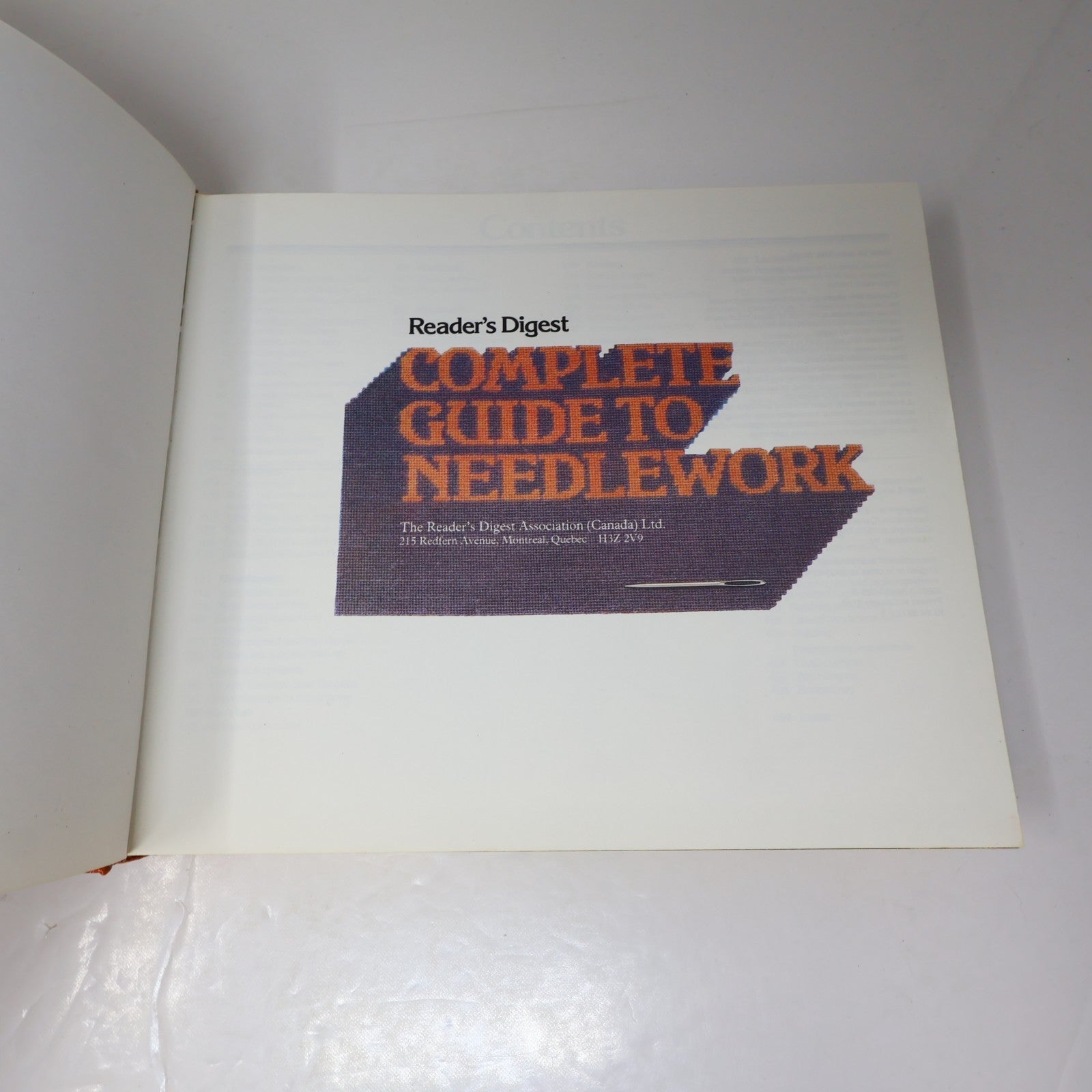 Complete Guide to Needlework Reader's Digest 1979 HC Sewing Leasure 5th Print