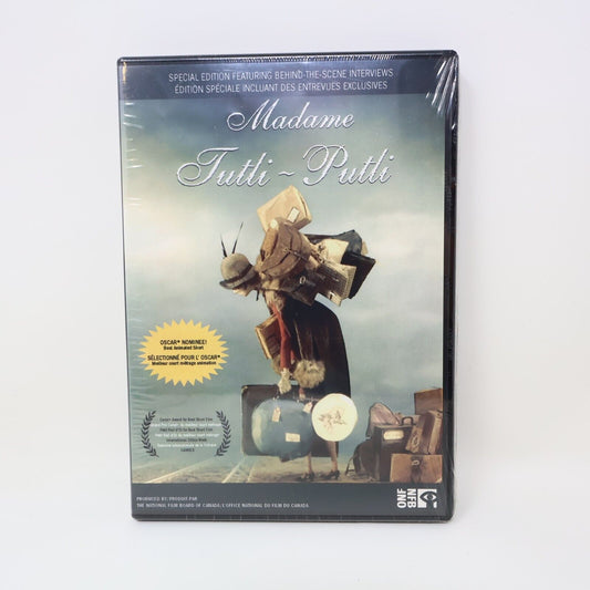 Madame Tutli-Putli DVD Chris Lavis/Maclek Szczerbowski Oscar Nominee NFB Sealed
