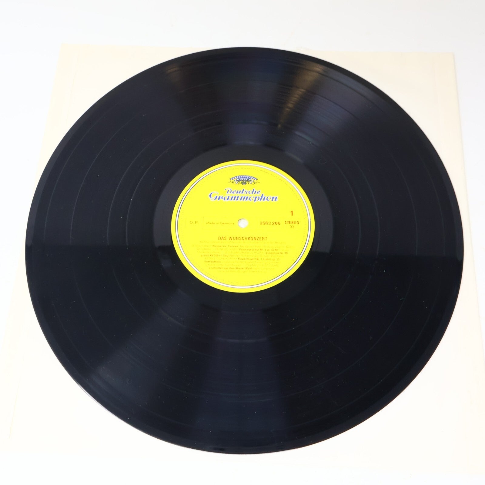 The Super Concert Karajan Berliner Böhm Kubelik Fricsay 2x LP Record 2721 073
