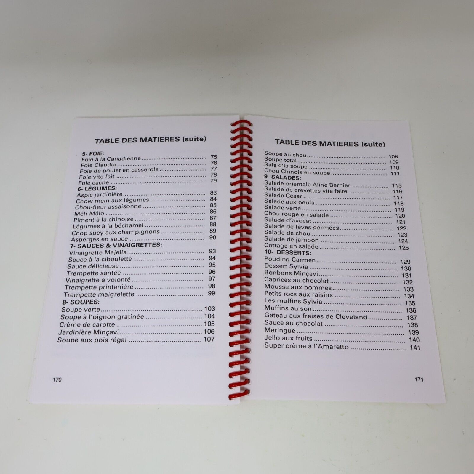 Lot 5 Livres Recettes Cuisine Minçavi #1-5 de Lyne Martineau Français 90s French
