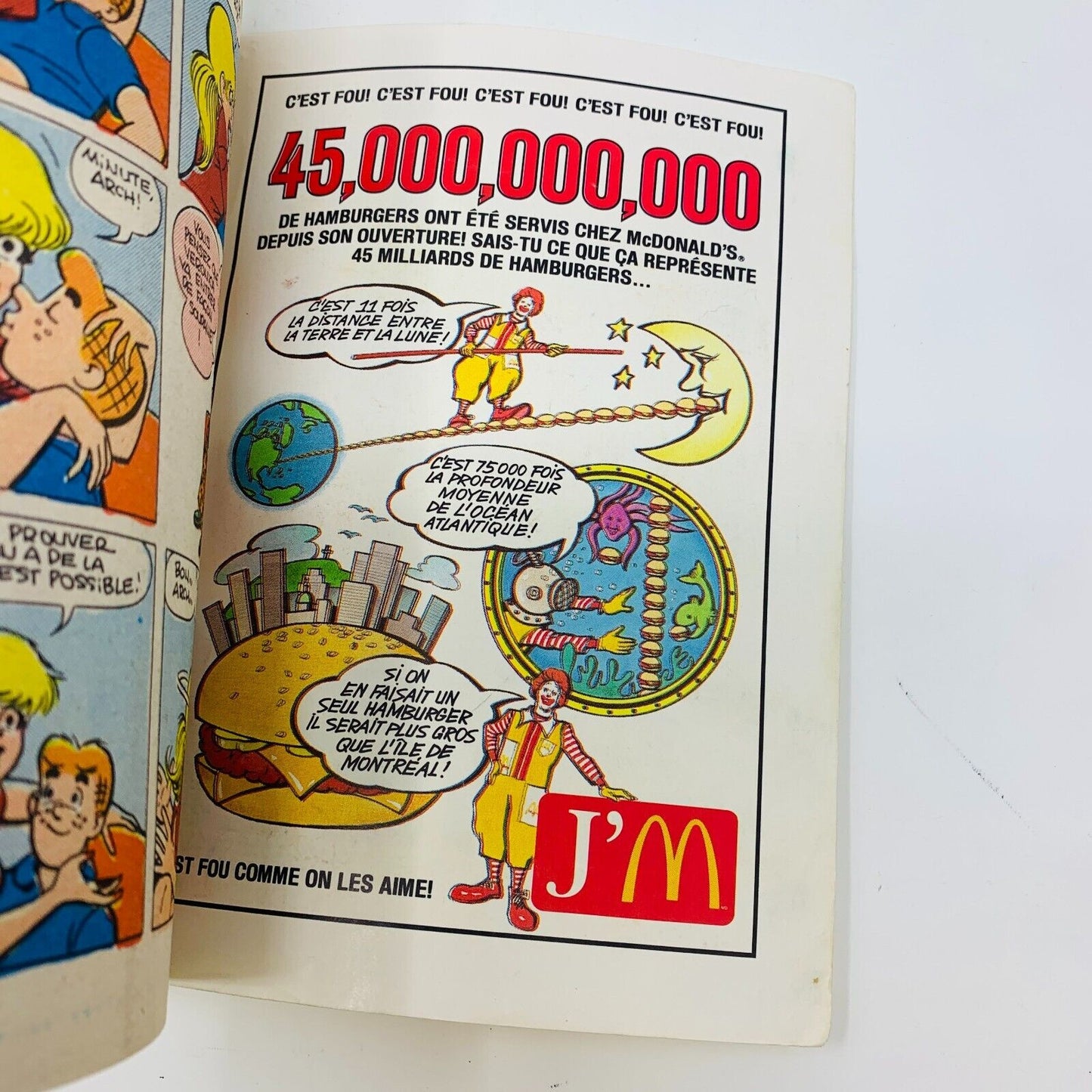 7x Sélection Archie Rions c'est l'Heure Jughead French Français EH Comic Lot 80s