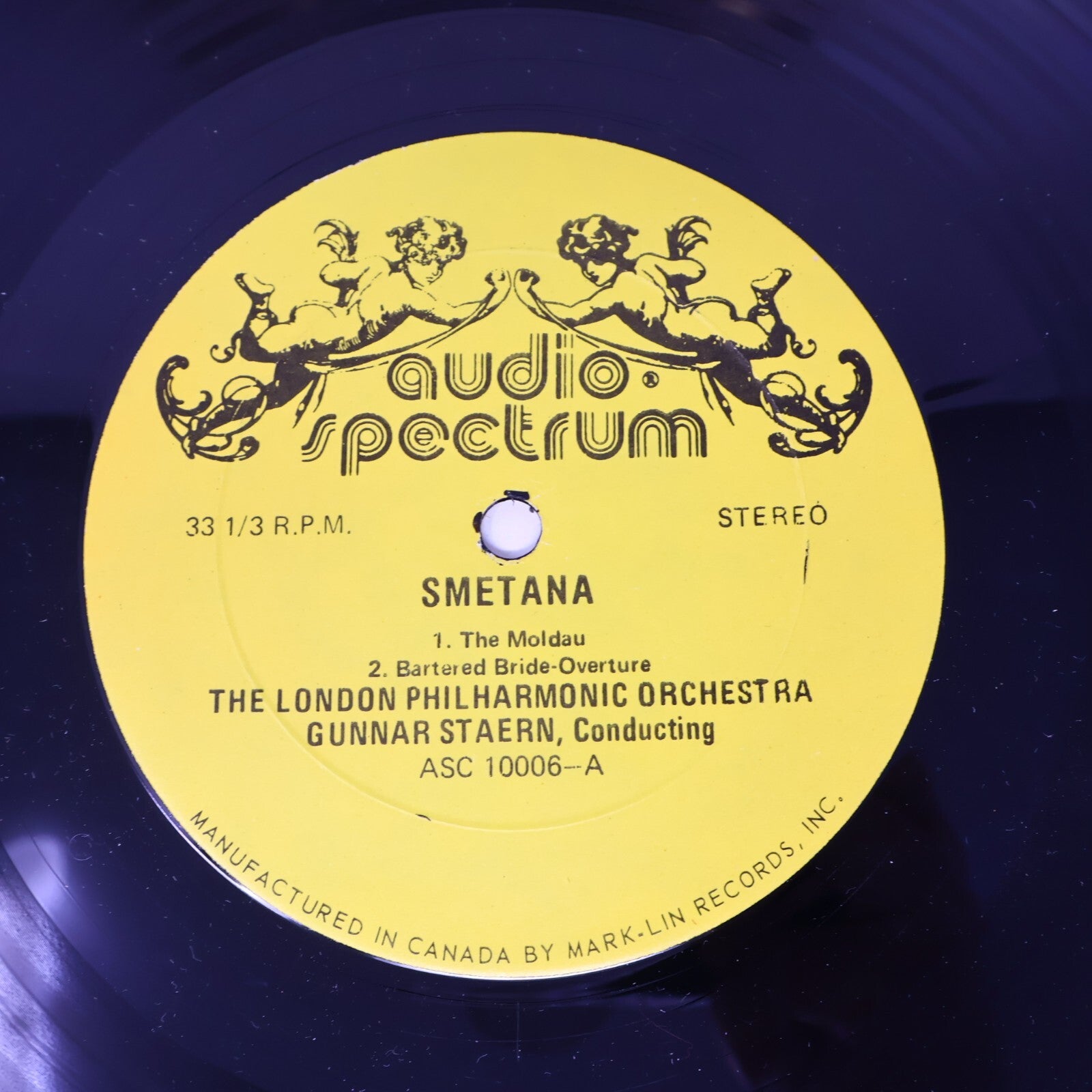 Smetana-Liszt Gunnar Staern London Philharmonic Moldau Preludes Record ASC-10006