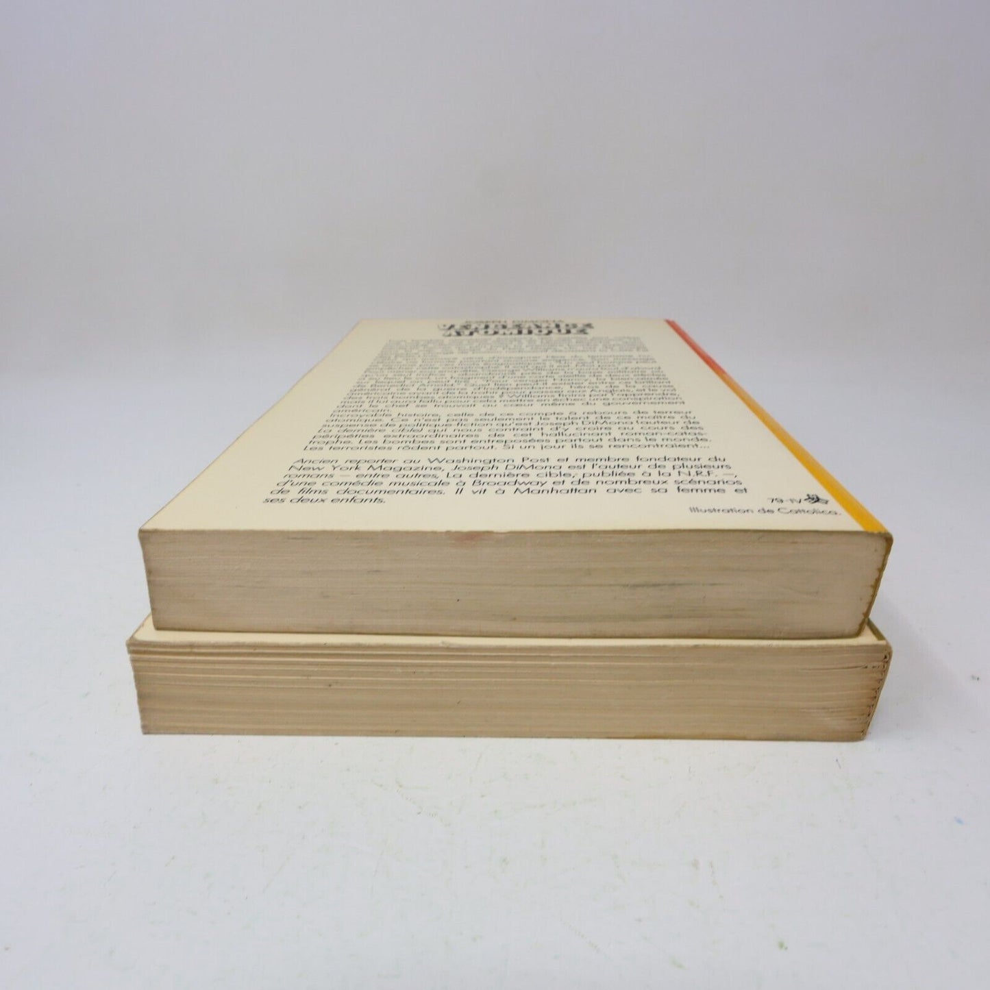 Lot 2 Joseph Dimona nrf La Dernière Cible Vengeance Atomique Livres Français 70s