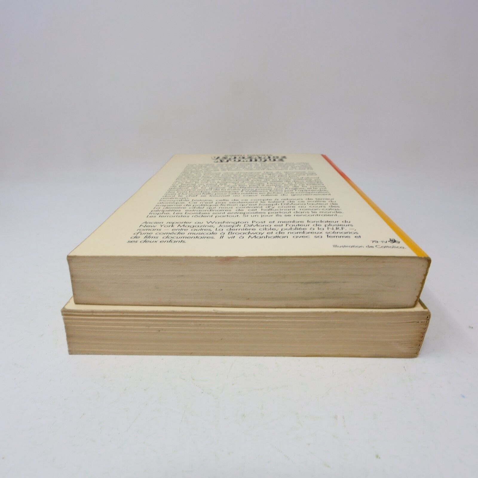 Lot 2 Joseph Dimona nrf La Dernière Cible Vengeance Atomique Livres Français 70s