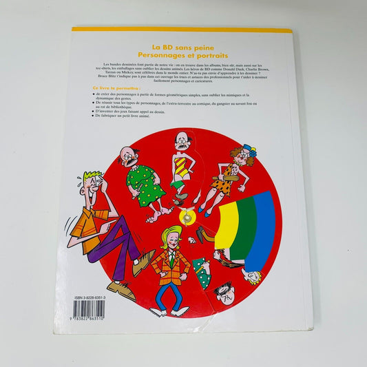2000 La BD Sans Peine Personnages et Portraits Livre Bruce Blitz Dessin Français