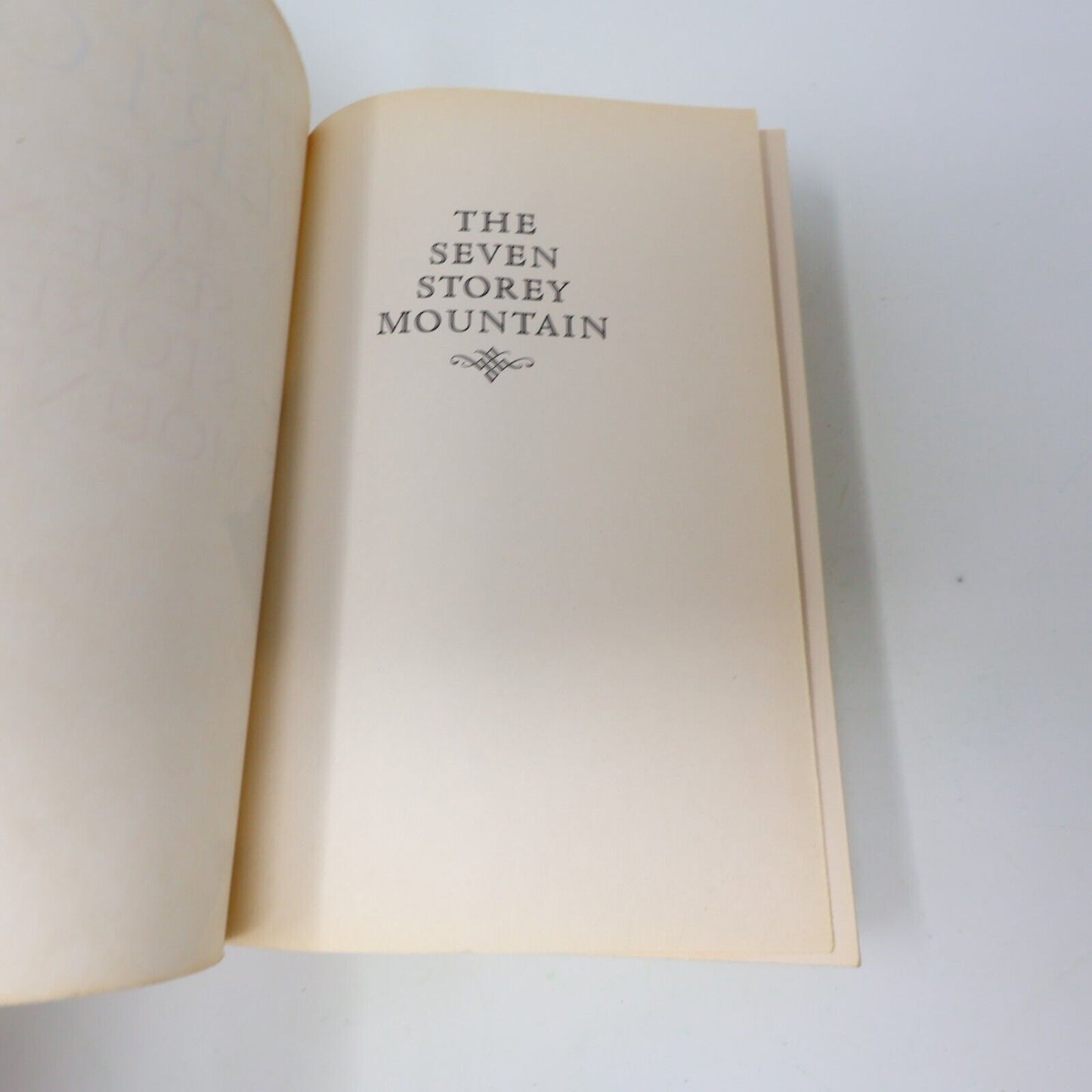 1999 The Seven Storey Mountain Thomas Merton Harcourt Paperback Biography Book
