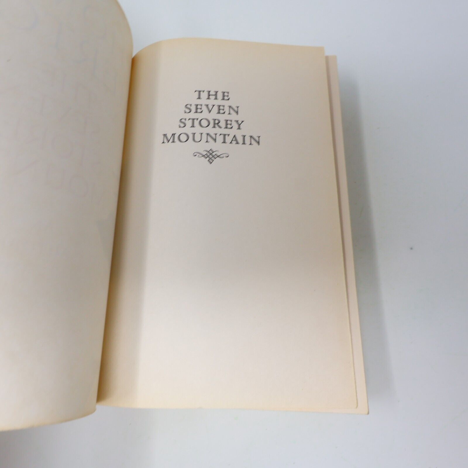 1999 The Seven Storey Mountain Thomas Merton Harcourt Paperback Biography Book
