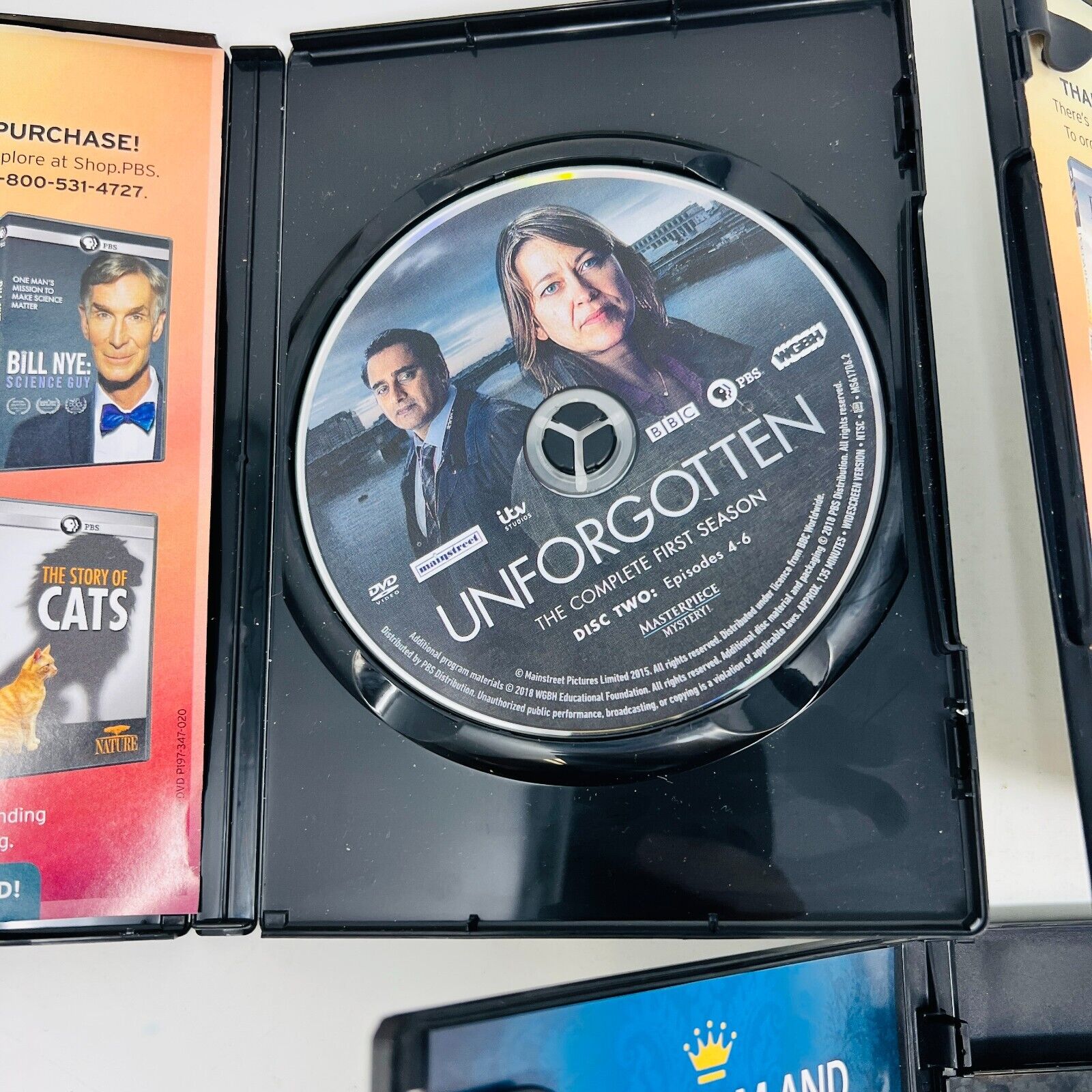 Unforgotten Seasons #1-2-3 DVD Lot Tested PBS Region 1 TV Serie Nicola Walker