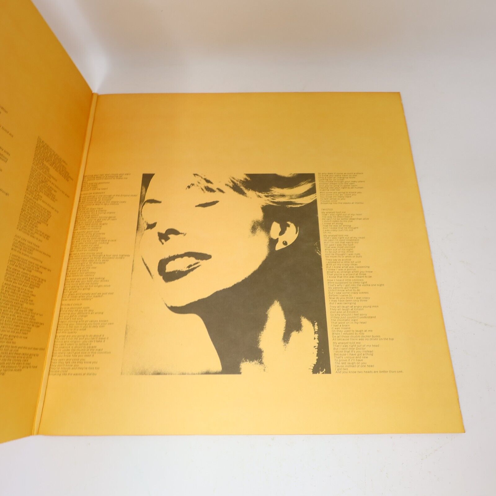 Joni Mitchell Court And Spark LP Record Vinyl 7E-1001 Canada 1974 Help Me VG+