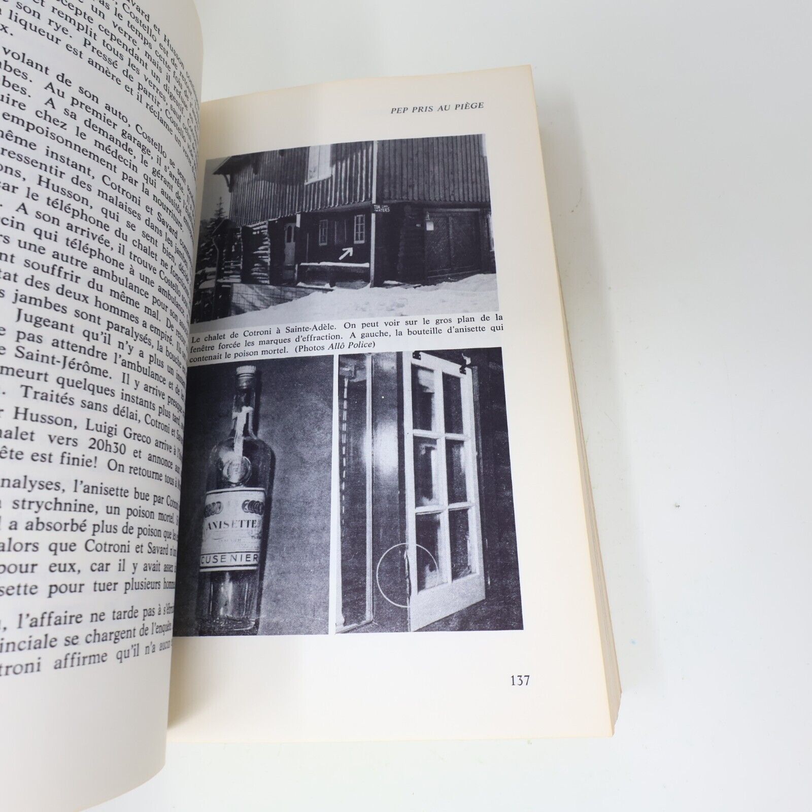 1975 La Filière Canadienne Jean-Pierre Charbonneau Sociologie Crime Mafia Livre