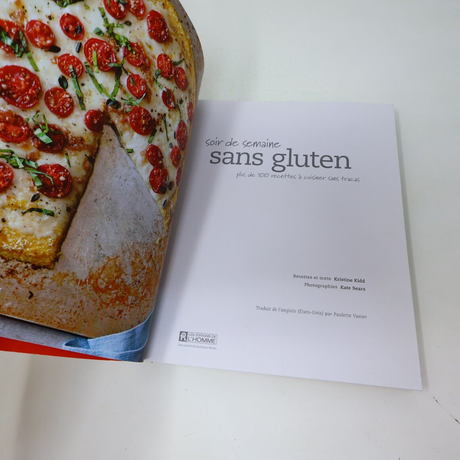 Sans Gluten Lot 4 Livres Cuisine Santé Soir de Semaine 21 Jours Menus Recettes