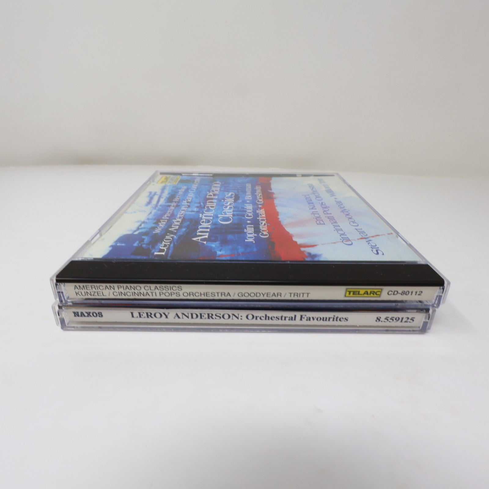 Leroy Anderson 2 CD Lot Orchestral Favourites/American Piano Classics Blue Tango