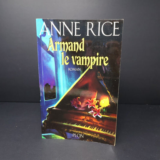 2001 Armand le Vampire de Anne Rice Vampires Plon Français Livre Paperback PB