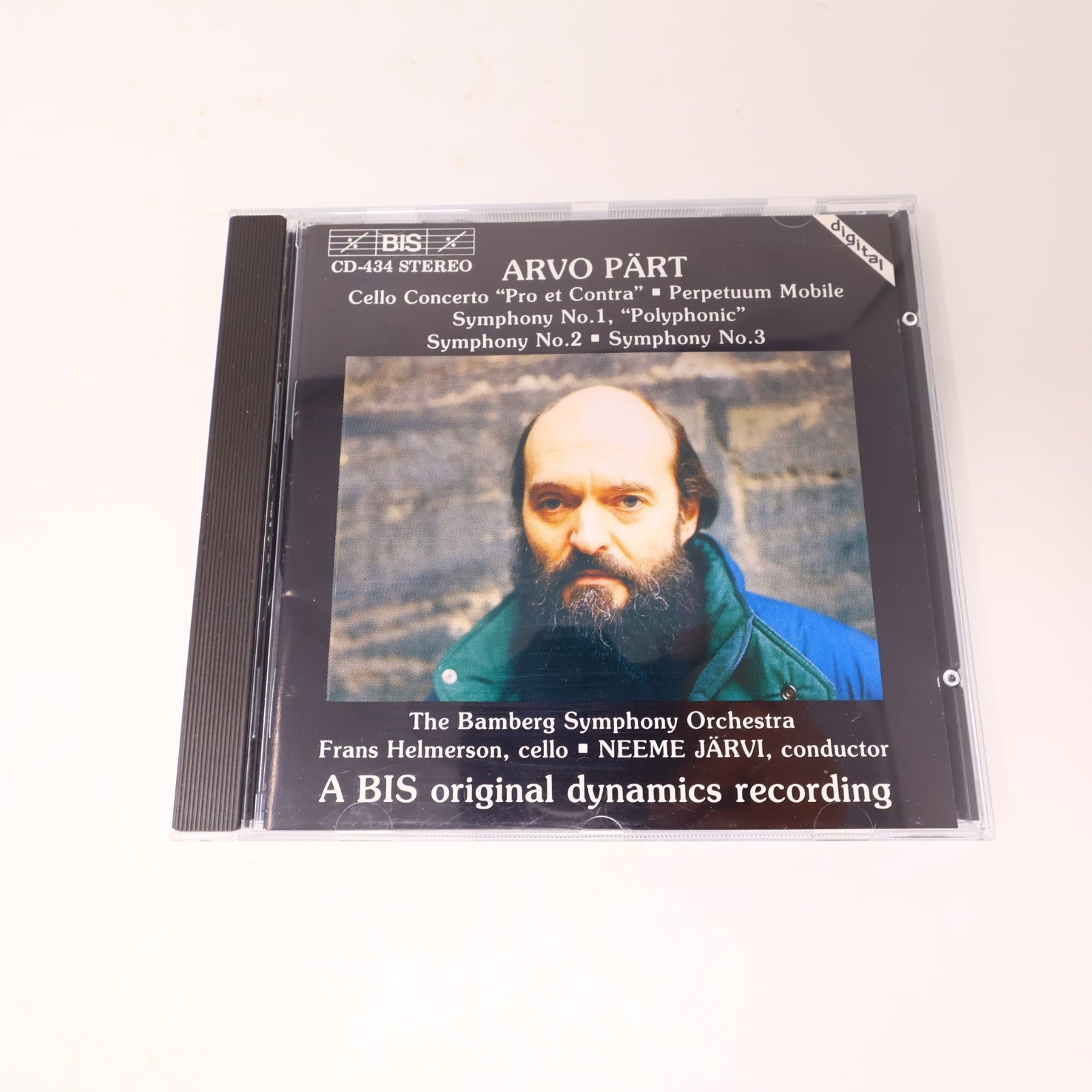 Arvo Pärt 3 CDs Lot Passio/Te Deum/Cello Concerto/"Pro et Contra" Classical