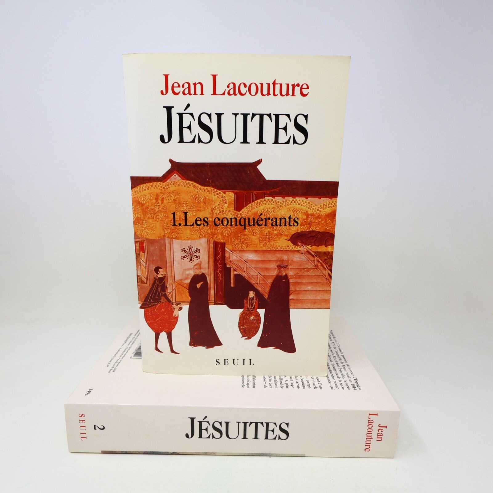Jésuites #1-2 Spiritualité Religion Histoire Lot 2 Livres Jean Lacouture French