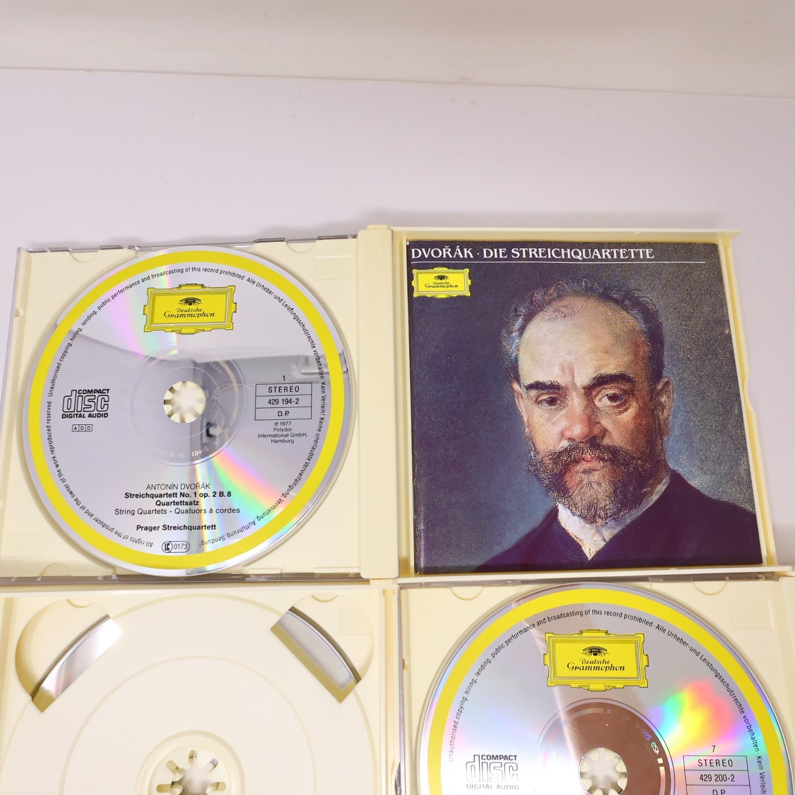 Antonín Dvořák The String Quartets/Die Streichquartette Boxset CD 429 193-2