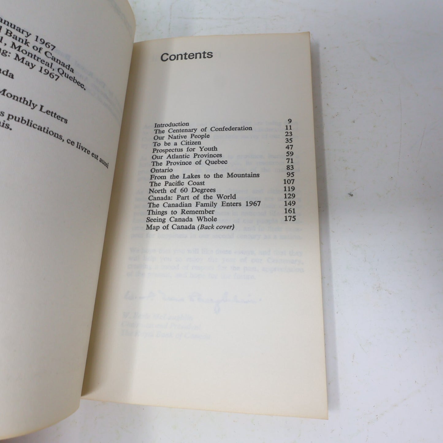 1967 A Conspectus of Canada Centennial Year of 1967 The Royal Bank of Canada 60s