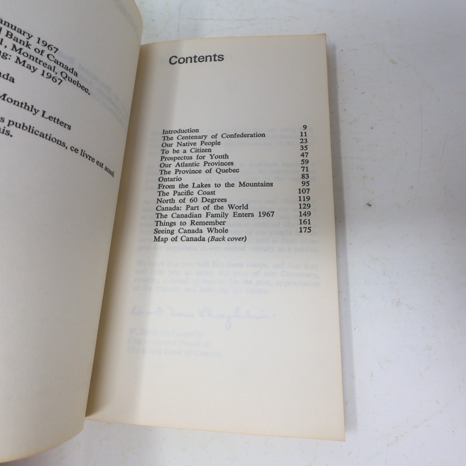 1967 A Conspectus of Canada Centennial Year of 1967 The Royal Bank of Canada 60s