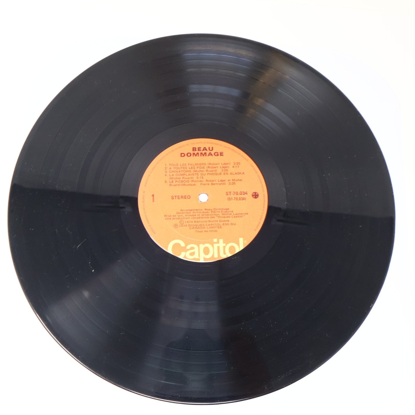 Beau Dommage/Michel Rivard Lot 3 Disques Vinyl Record Ou est Passé la Noce?