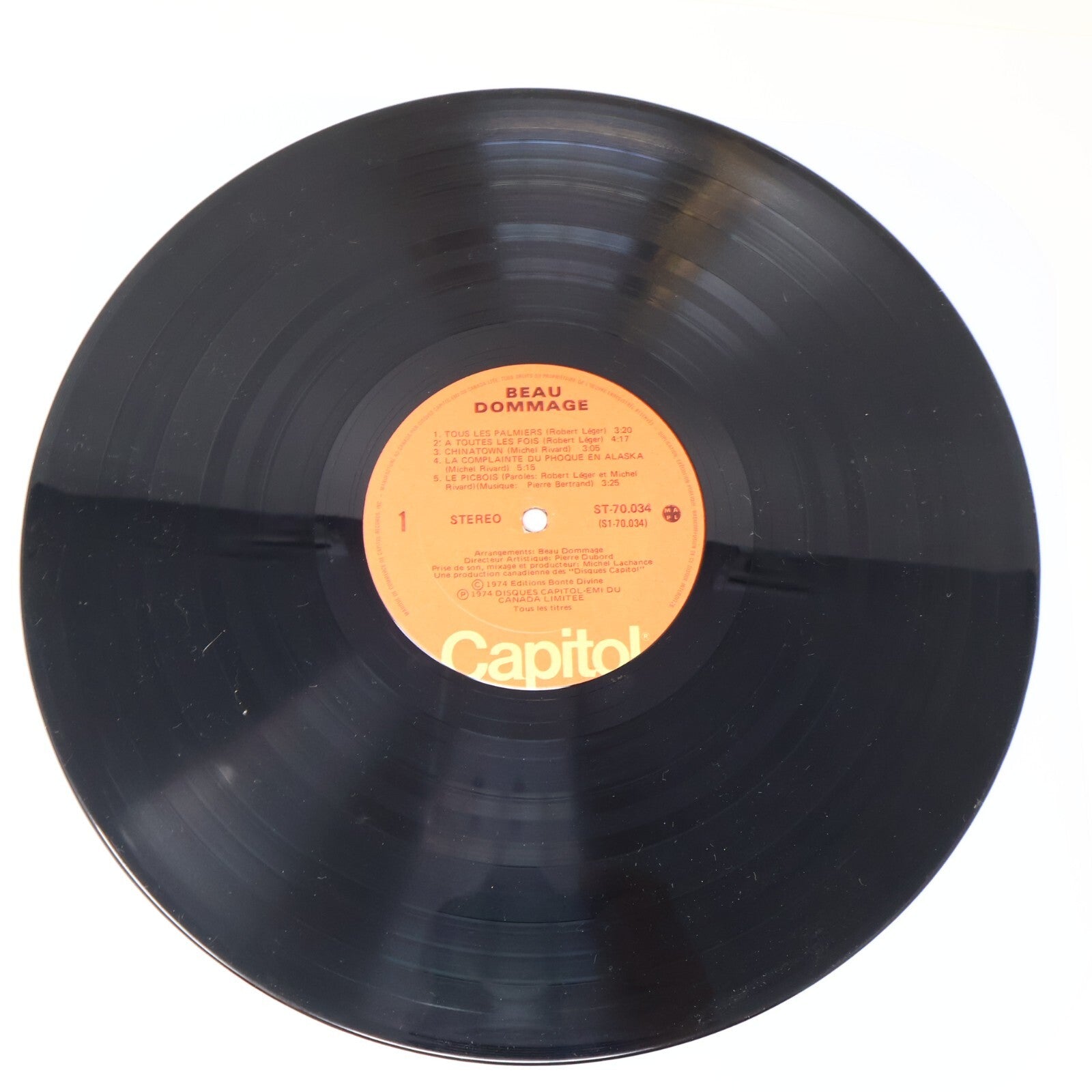 Beau Dommage/Michel Rivard Lot 3 Disques Vinyl Record Ou est Passé la Noce?