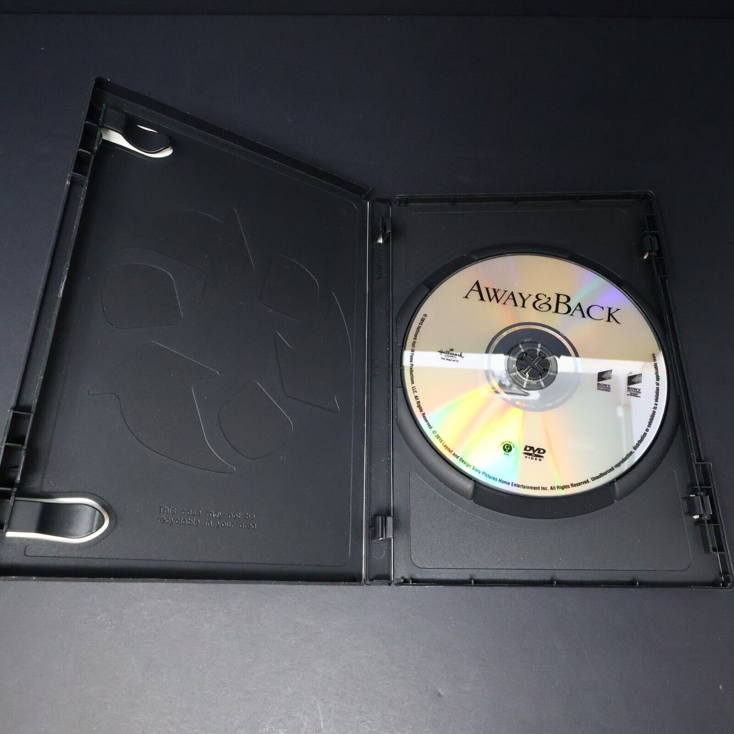 Away & Back DVD Movie Tested NTSC Jason Lee/Minka Kelly Hallmark Hall of Fame