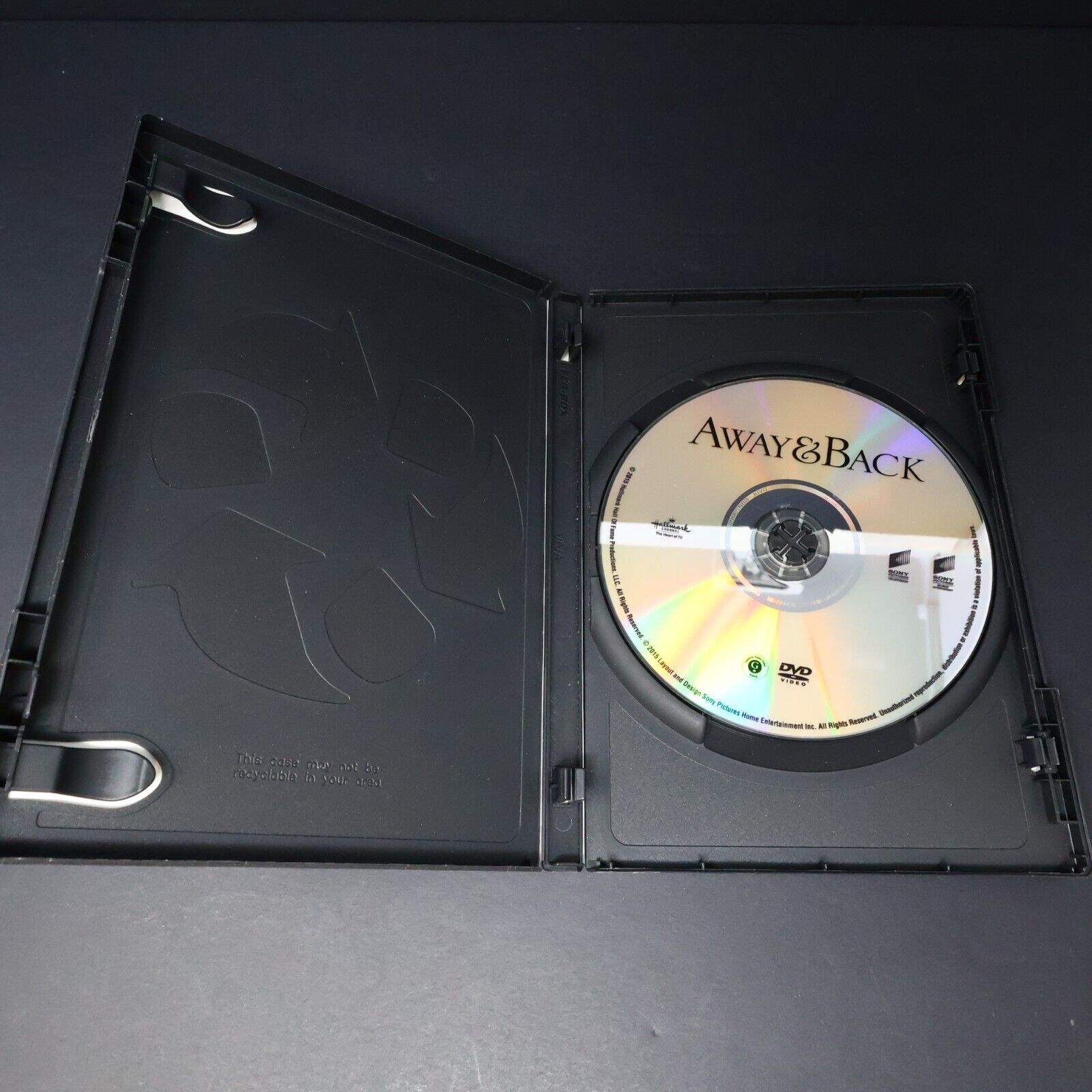 Away & Back DVD Movie Tested NTSC Jason Lee/Minka Kelly Hallmark Hall of Fame