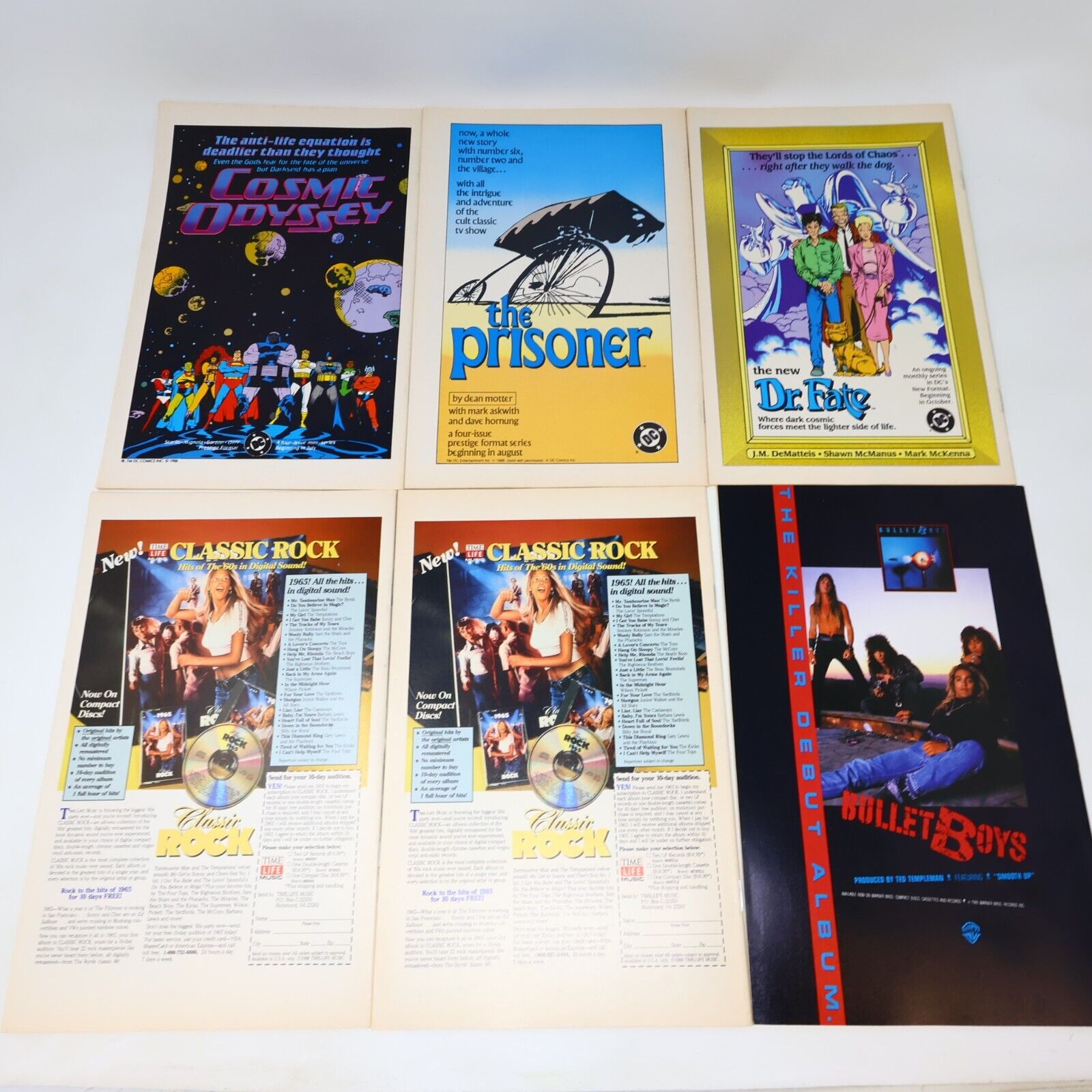 Lot 7 Comics HayWire #1-5, 7-8 Michael Fleisher/Vince Guarrano/Marzan 1980s