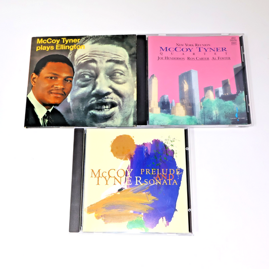 McCoy Tyner 3 CD Lot Plays Ellington/Prelude And Sonata/New York Reunion 90s