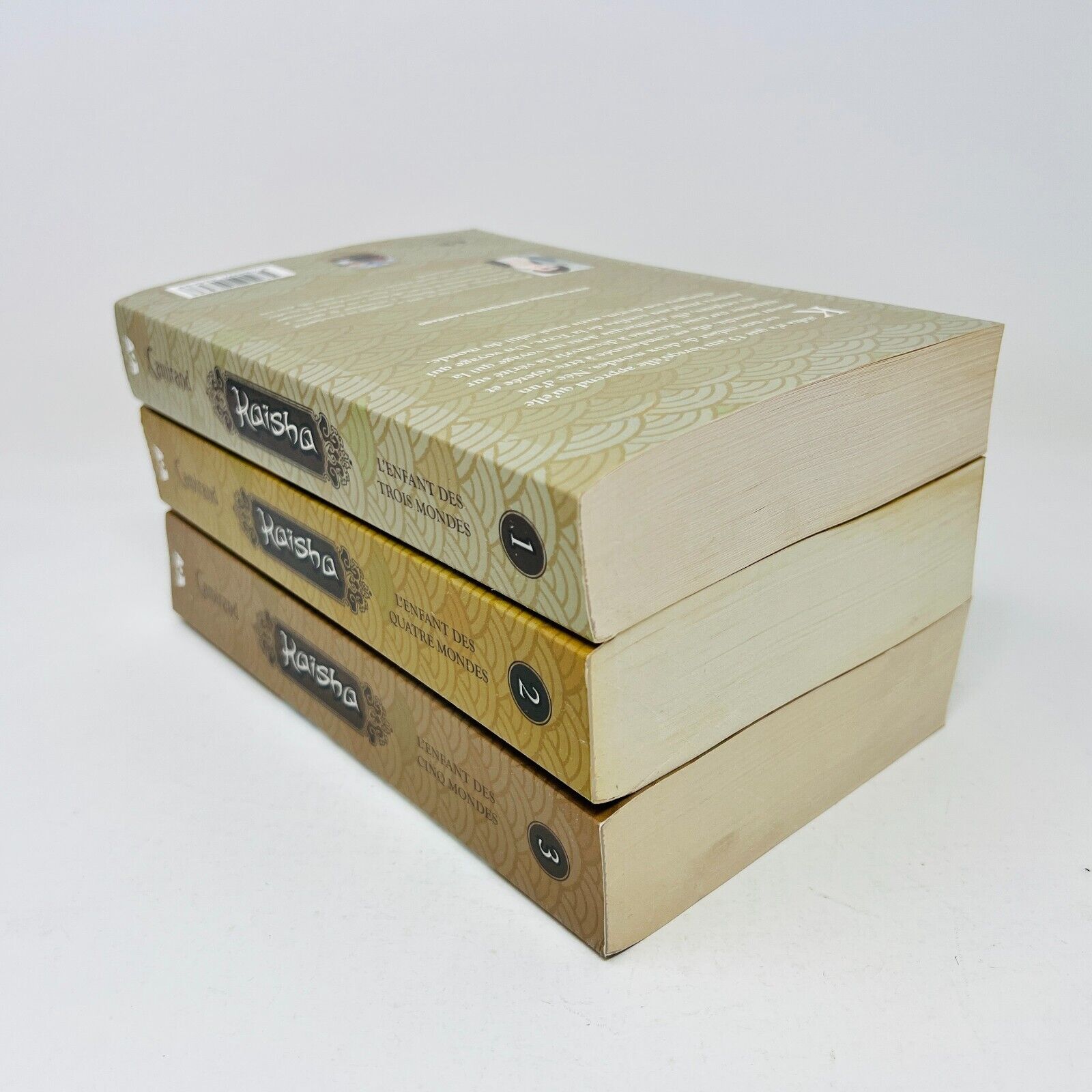 Kaïsha #1-3 L'Enfant des Trois/Quatre/Cinq Mondes de Élisabeth Camirand Ada Lot