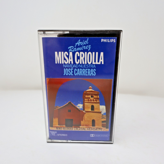 Misa Criolla Navidad Nuestra Cassette 1988 Ariel Ramirez/José Carreras 420 955-4
