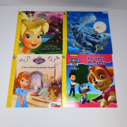 Lot 16 Livres Phidal Jeunes Enfants Princesses Mickey Contes Français French PB