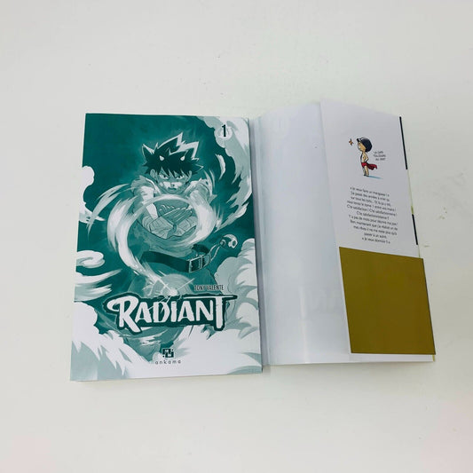 2013 Radiant Tome 1 Éditions 15 ans d'Ankama Collector Manga French Tony Valente