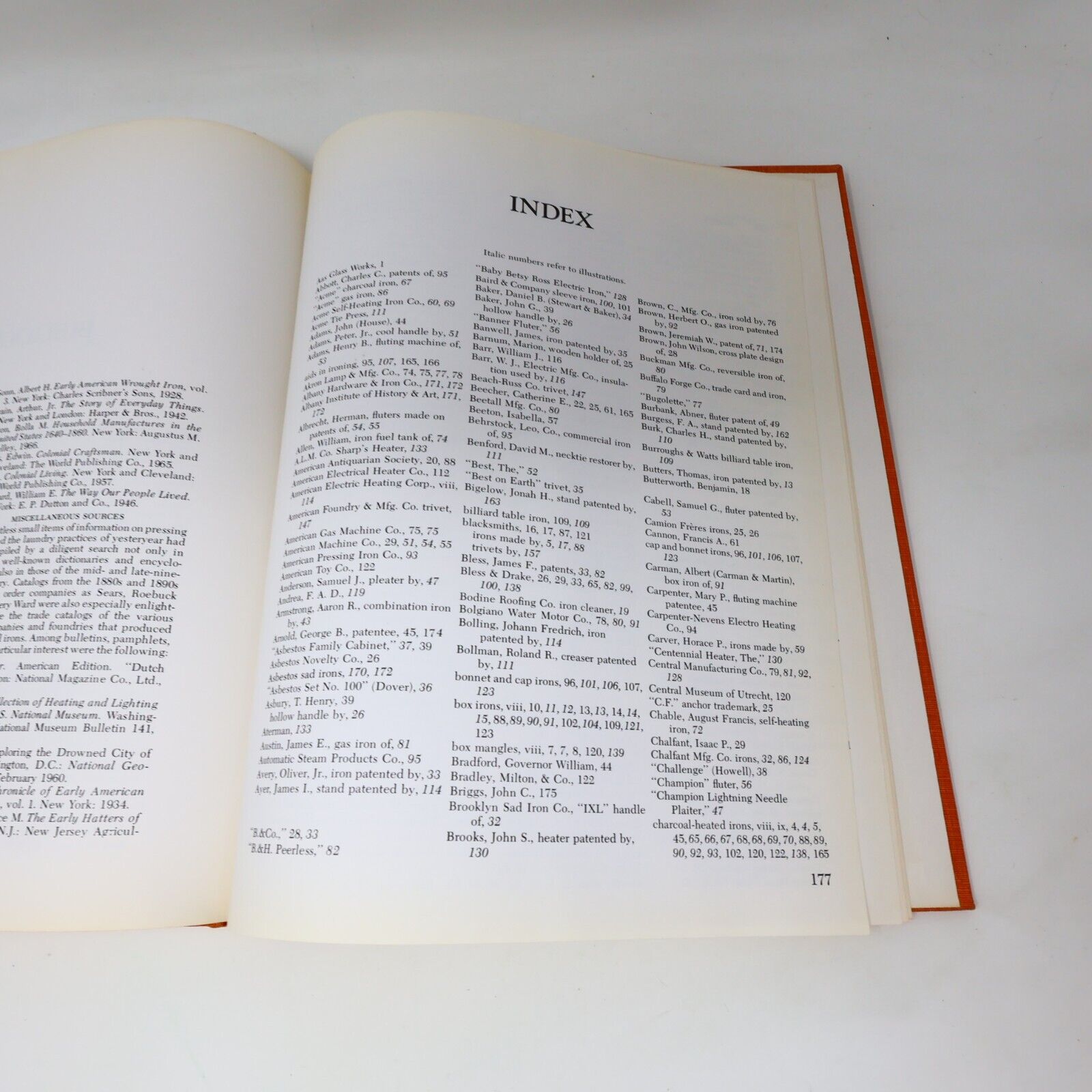 1977 A Collector's Guide To Pressing Irons and Trivets by Esther S. Berney HC