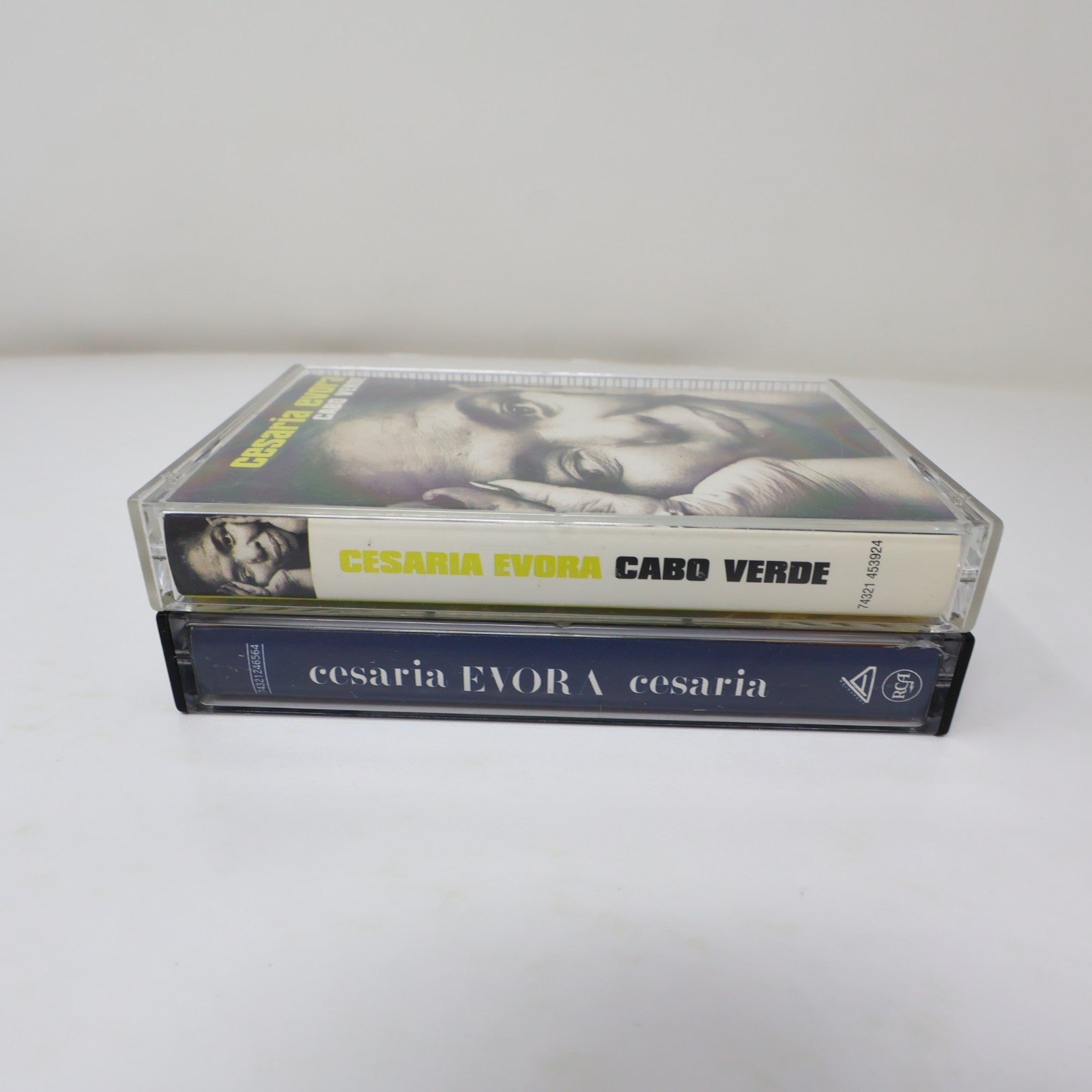 Cesaria Evora 2 Cassette Lot Cesaria/Cabo Verde Tchintchirote/Sabine Larga'm 90s