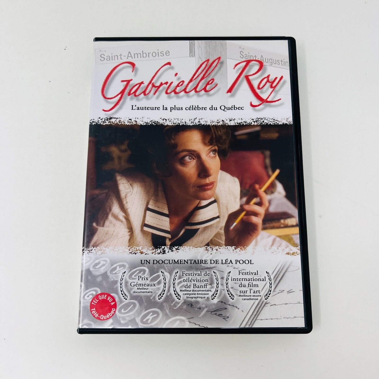 2007 Gabrielle Roy Auteure Célèbre du Québec Documentaire de Léa Pool DVD Testé