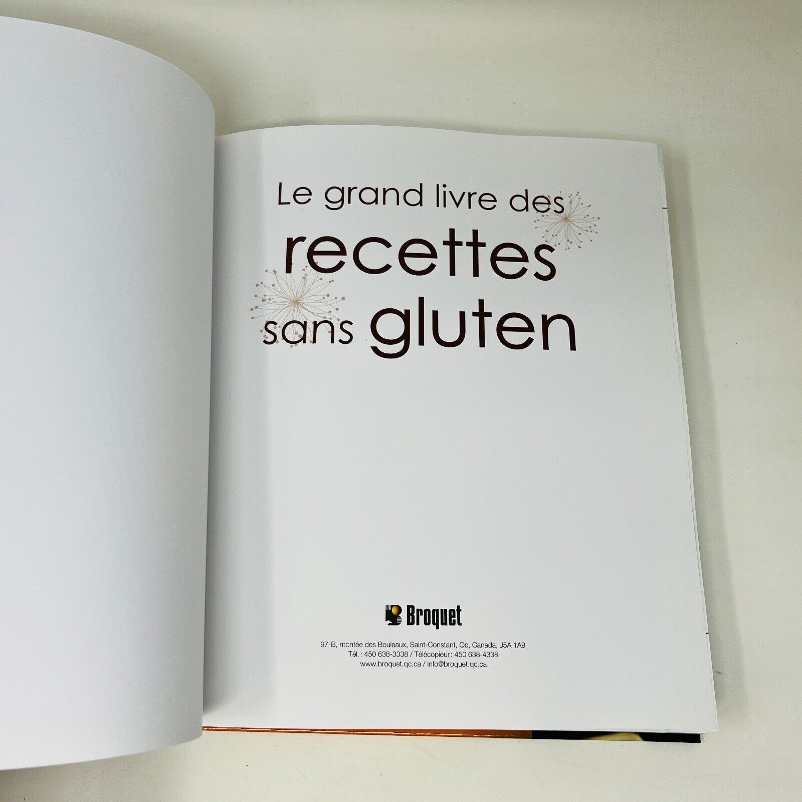 Lot de 2 Livres de Recettes Sans Gluten 21 Jours de Menus/Grand Livre Français