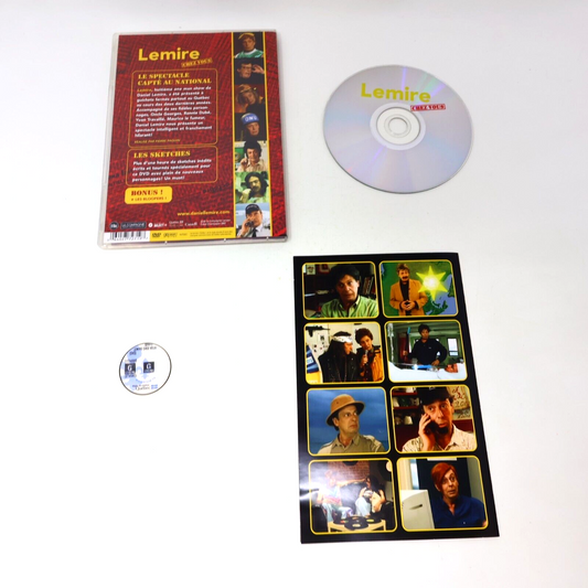 Daniel Lemire Chez Vous 8ième Spectacle Humour Humoriste Québec DVD NTSC Testé