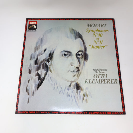 Otto Klemperer Philharmonia Orchestra Mozart Symphonies 40-41 Record C 059-01847