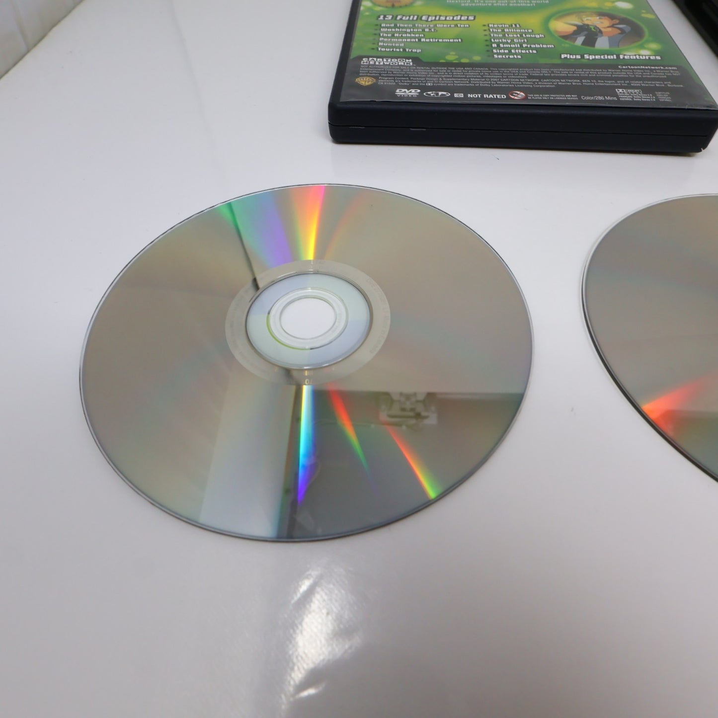 The Complete Ben 10 Season 1-2 Lot 2 DVD NTSC Cartoon Network English/Français