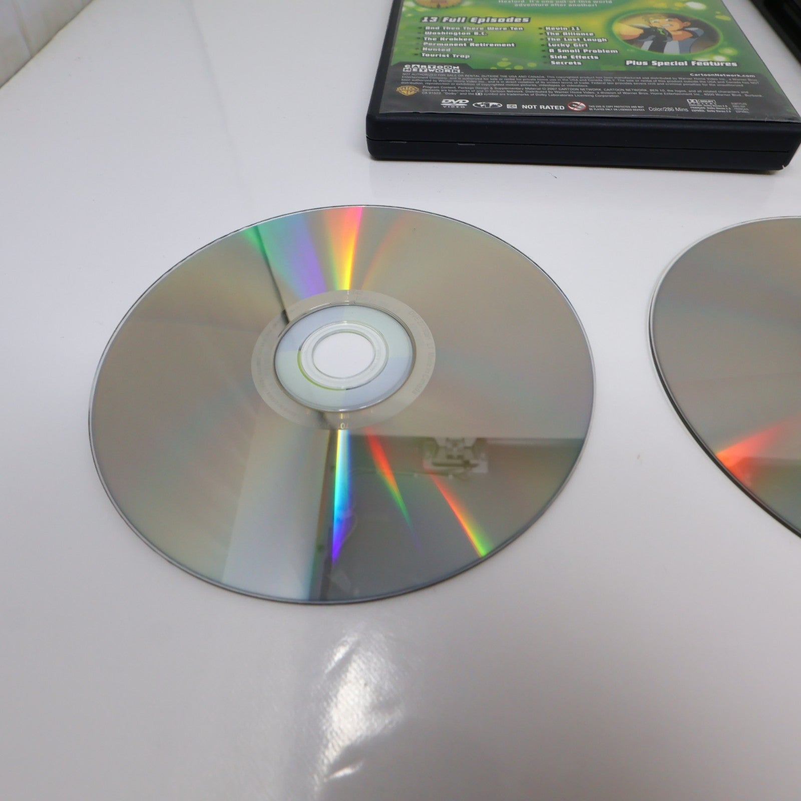 The Complete Ben 10 Season 1-2 Lot 2 DVD NTSC Cartoon Network English/Français