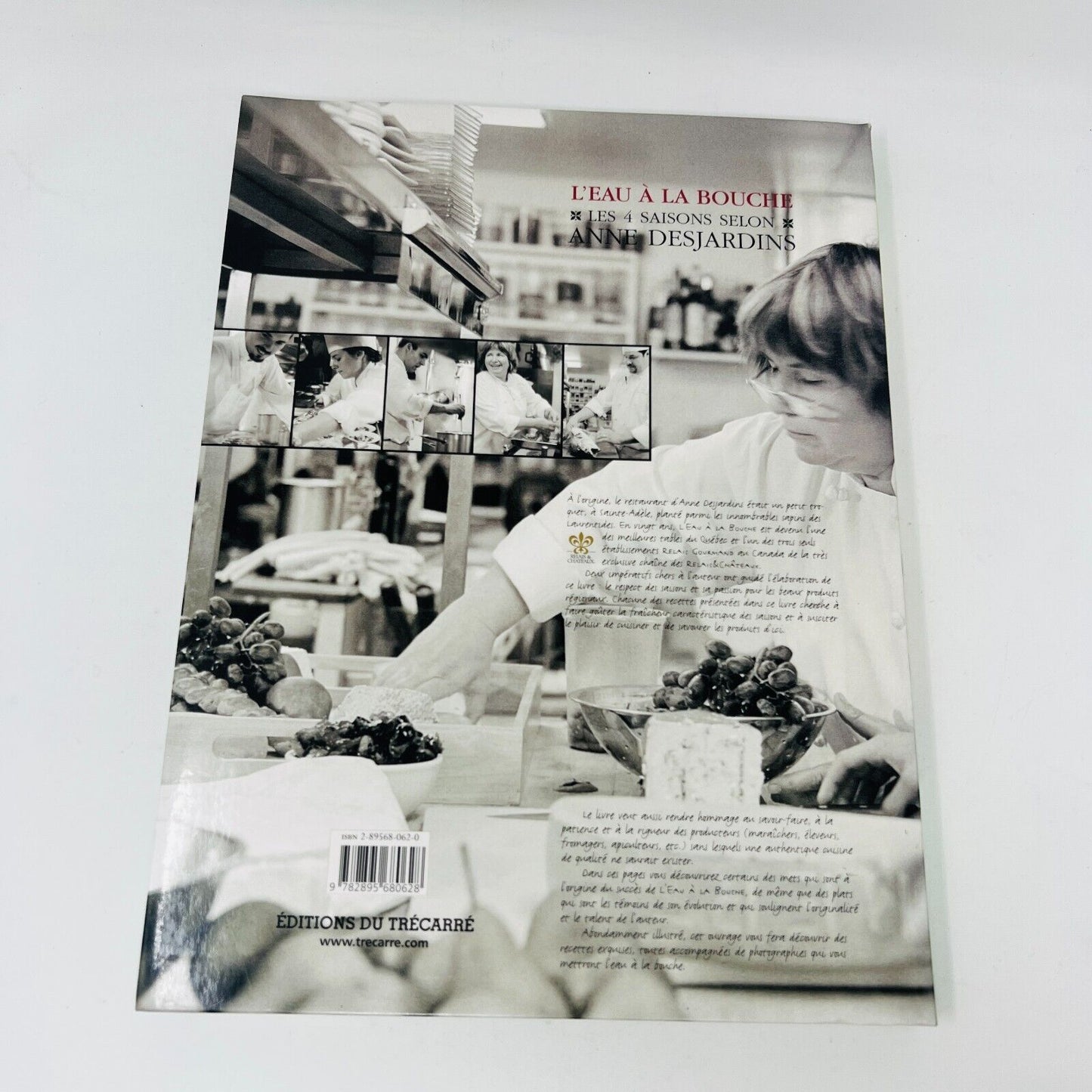 2003 L'Eau à la Bouche les 4 Saisons selon Anne Desjardins Recettes Cuisine PB