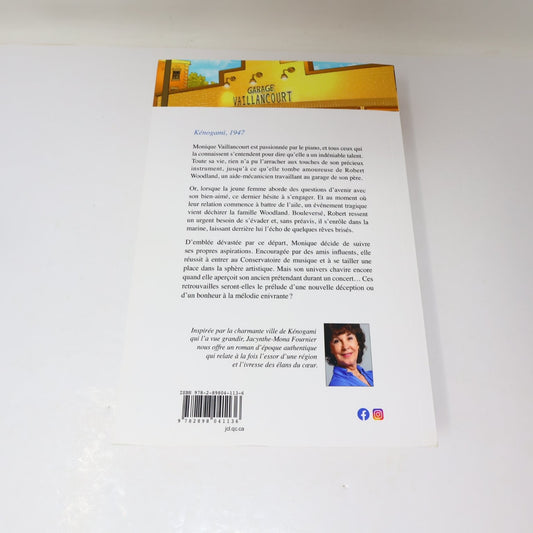 Les préludes du bonheur Jacynthe-Mona Fournier 2021 Roman Éditions JCL Francais