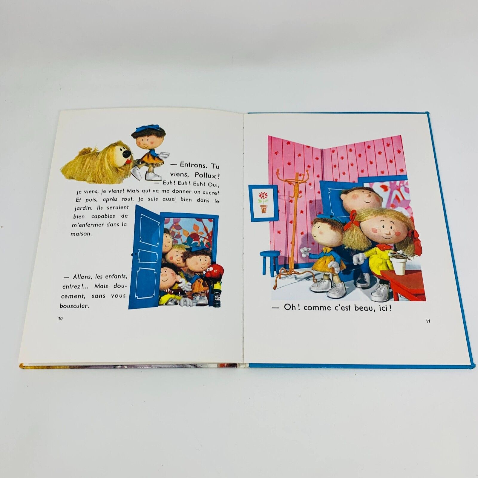 4x Le Manège Enchanté ORTF Album Série Enfant Télévision Pollux Français 1965-66