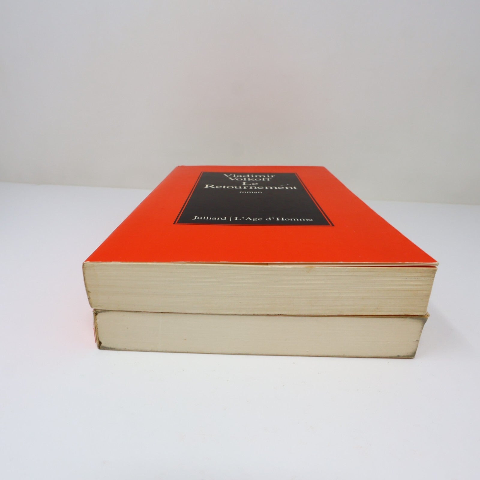 Vladimir Volkoff Lot 2 Livres Le Retournement/Montage Espionnage Français French